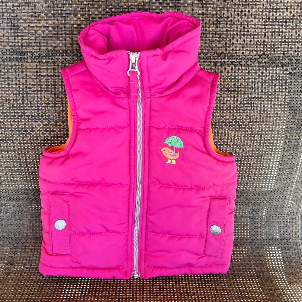 Kids pink vest